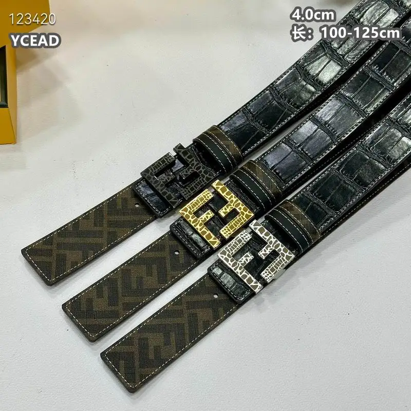 Fendi belt 40mmX100-125cm  8L58